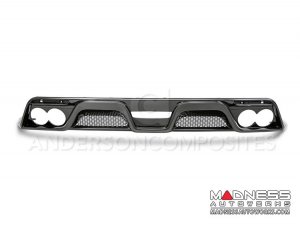 Ford Shelby GT350 Mustang Carbon Fiber Rear Diffuser Ford Shelby GT350 Mustang Carbon Fiber Rear Diffuser